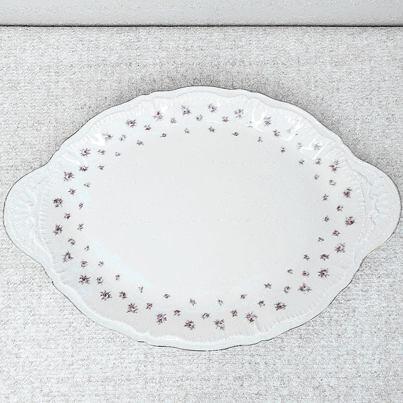Vintage Theodore Haviland Oval Serving Platter 16.5